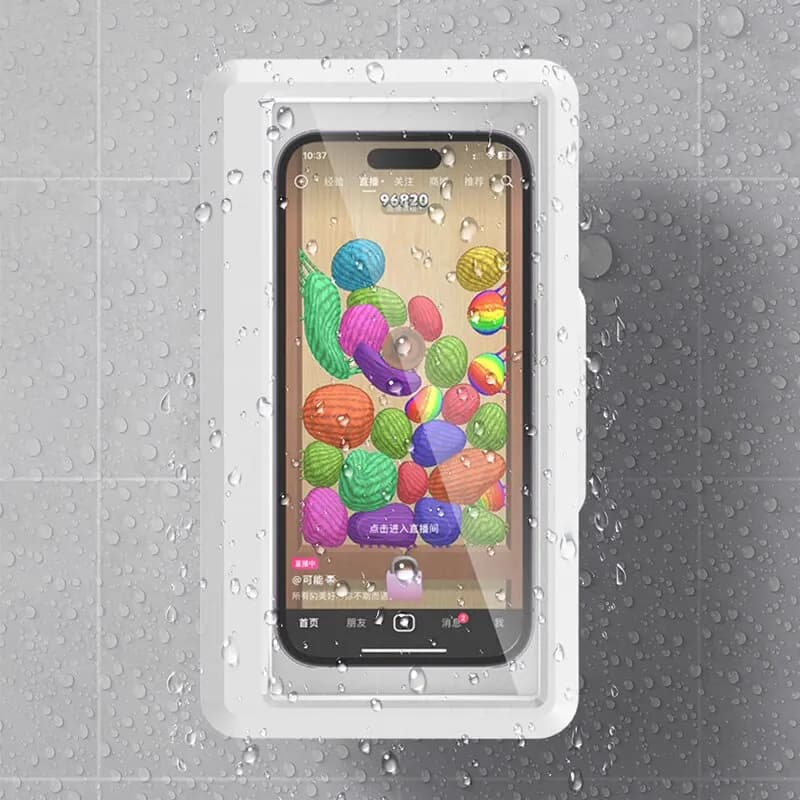 WODOODPORNY UCHWYT NA TELEFON  DO PRYSZNICA